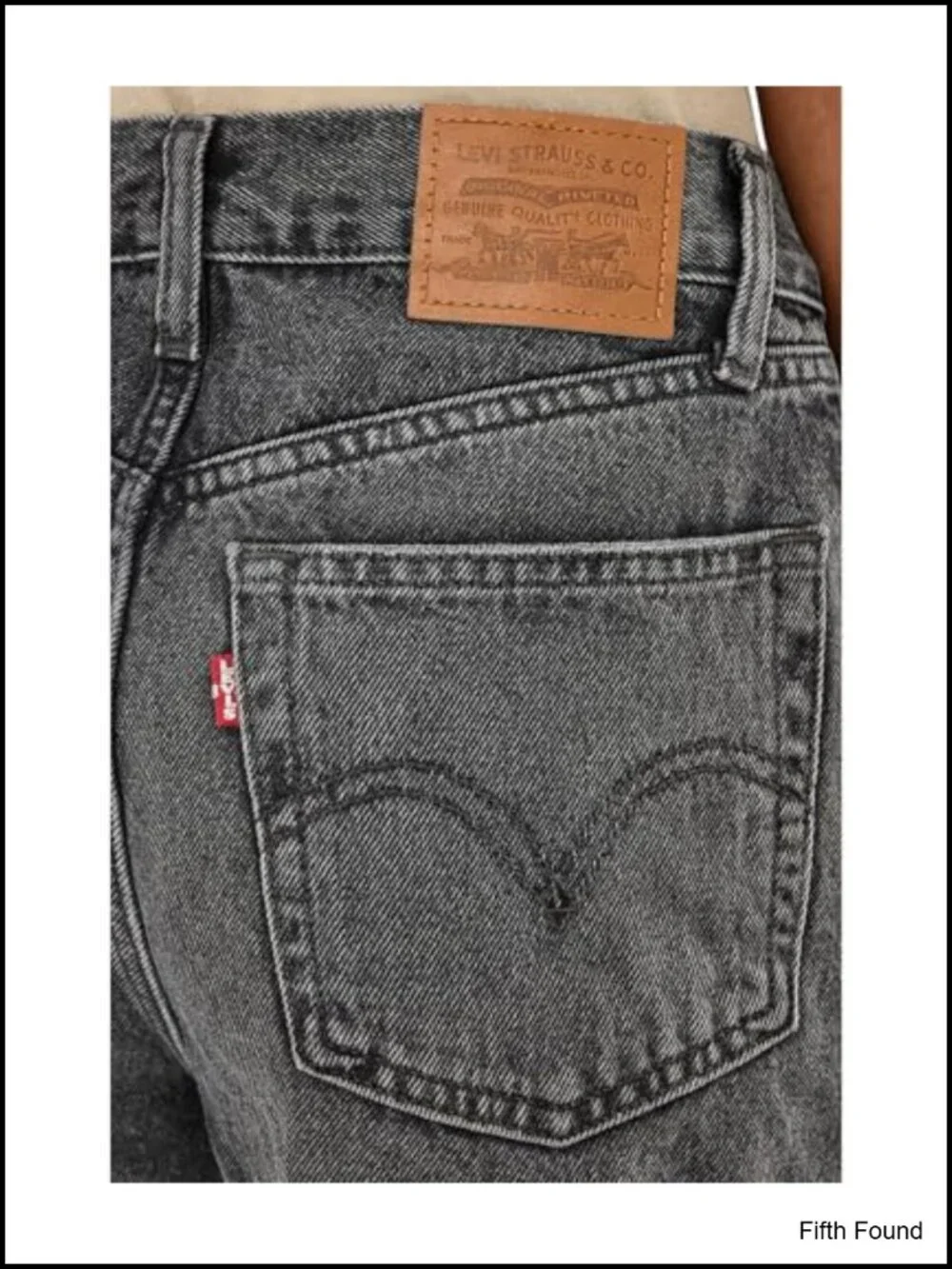 High Rise Baggy Denim Shorts Above Knee Length